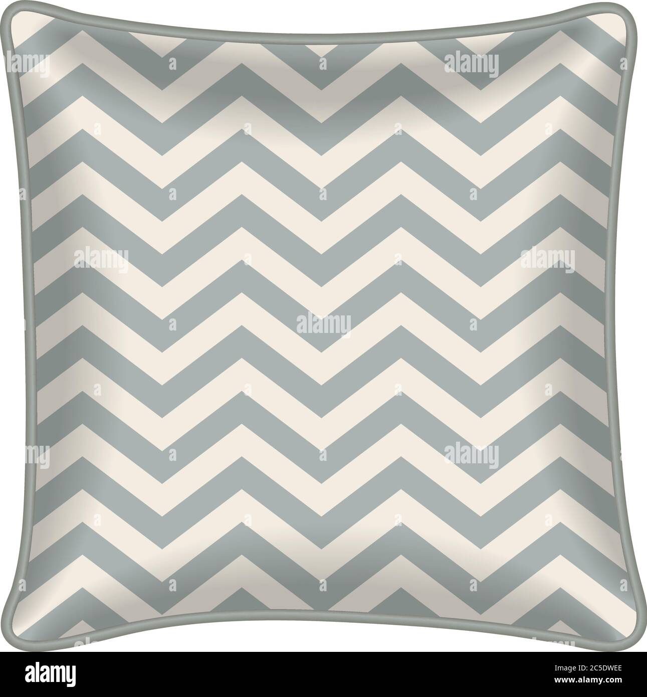 Chevron pillow Stock Vector Images Alamy