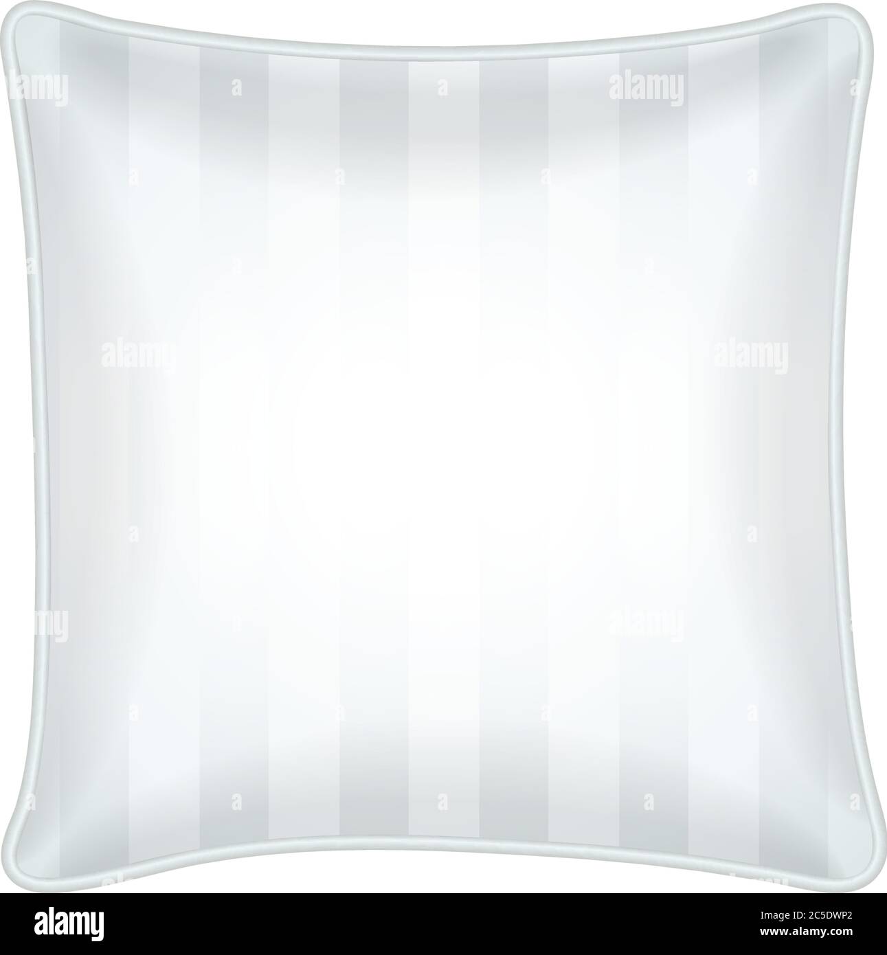 Interior design element Decorative throw pillow with white striped