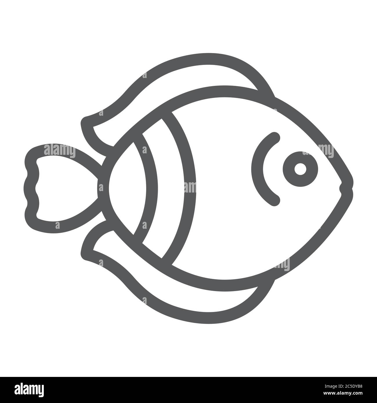 Fish line art black and white hi-res stock photography and images - Page 8  - Alamy