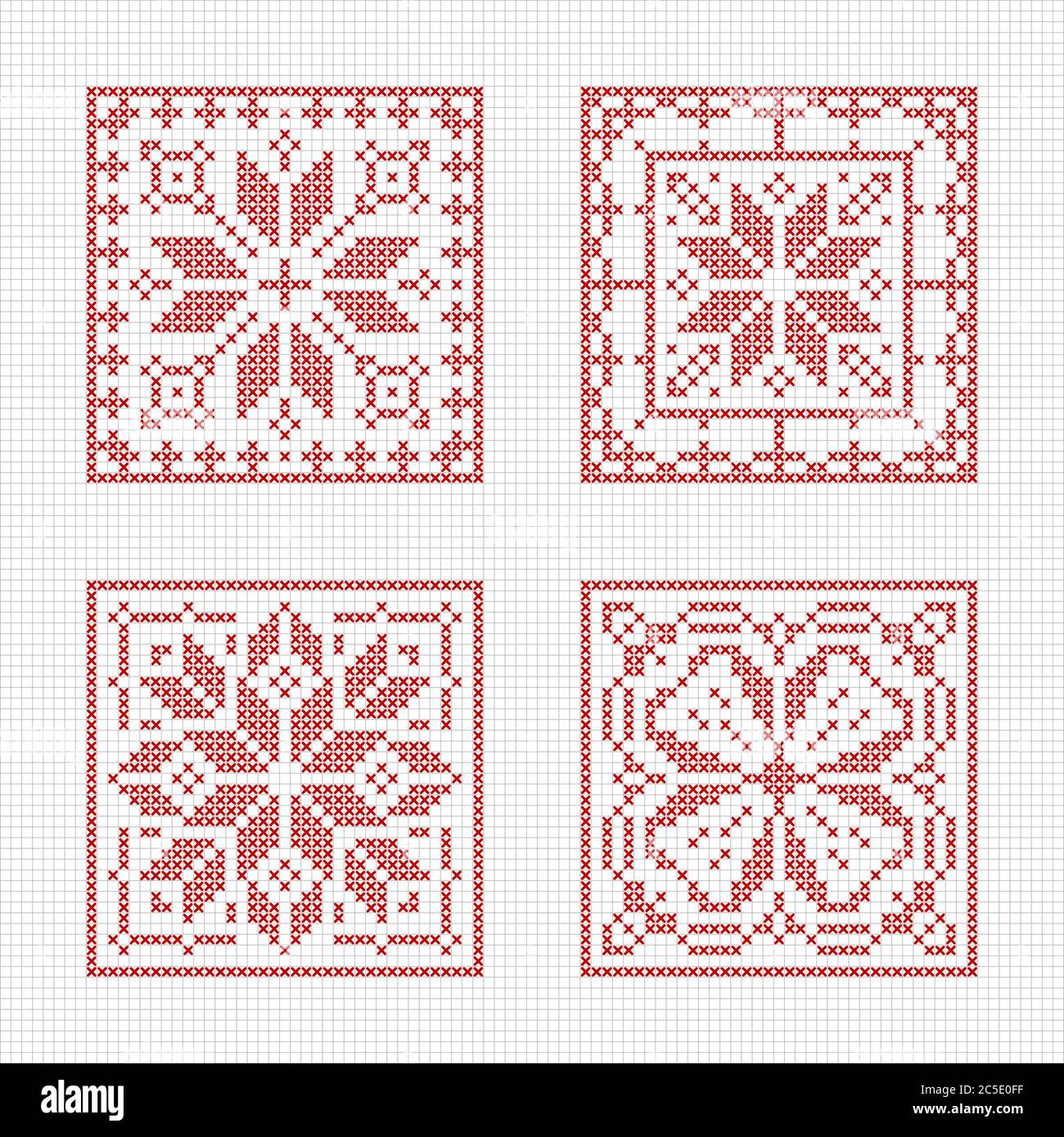 Cross stitch pattern hires stock photography and images Alamy