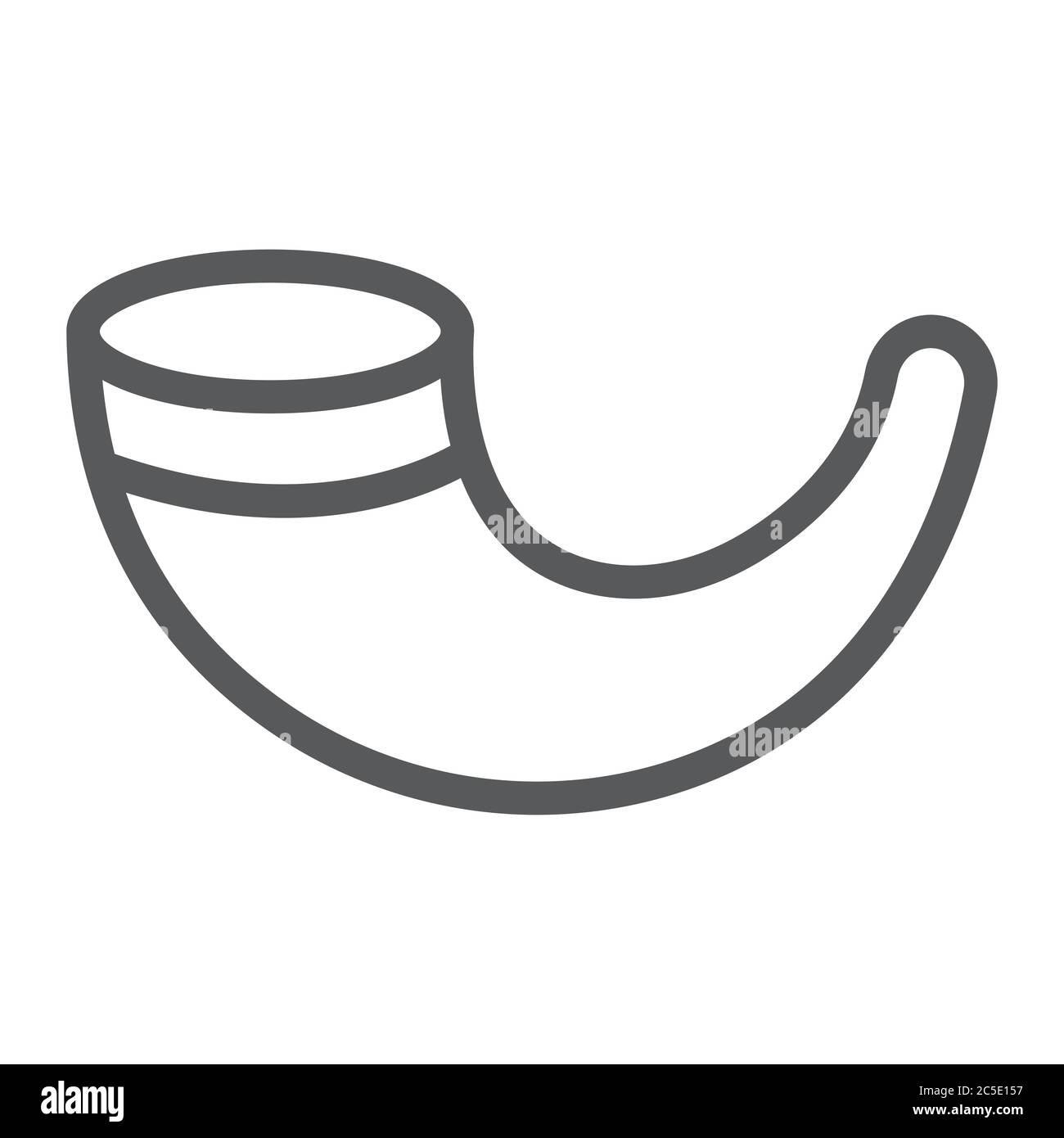 Shofar Drawing