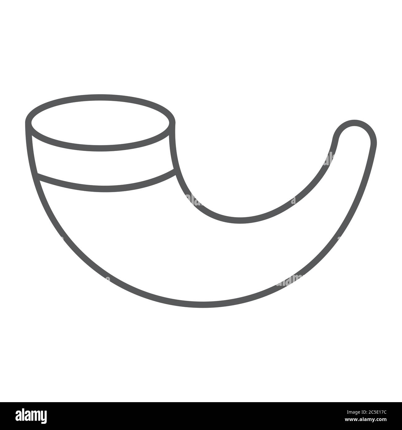 Shofar Drawing
