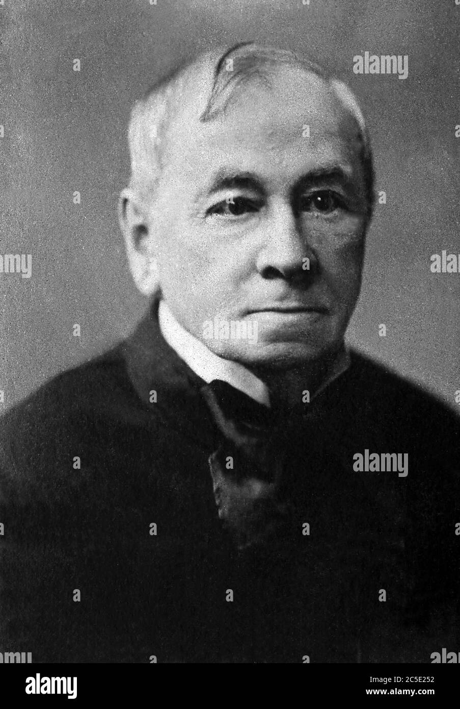 Portrait de Emile de Girardin (1806-1881), journaliste, publiciste, et homme politique francais. Stock Photo
