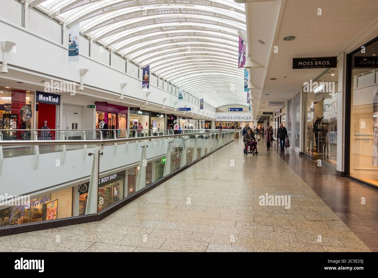 Interior of The Mall at Cribbs Causeway, Bristol, UK Stock Photo Alamy