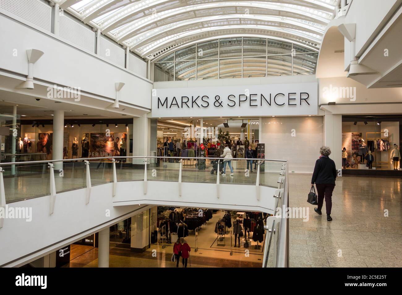 Marks & Spencer store at  The Mall at Cribbs Causeway, Bristol, UK Stock Photo