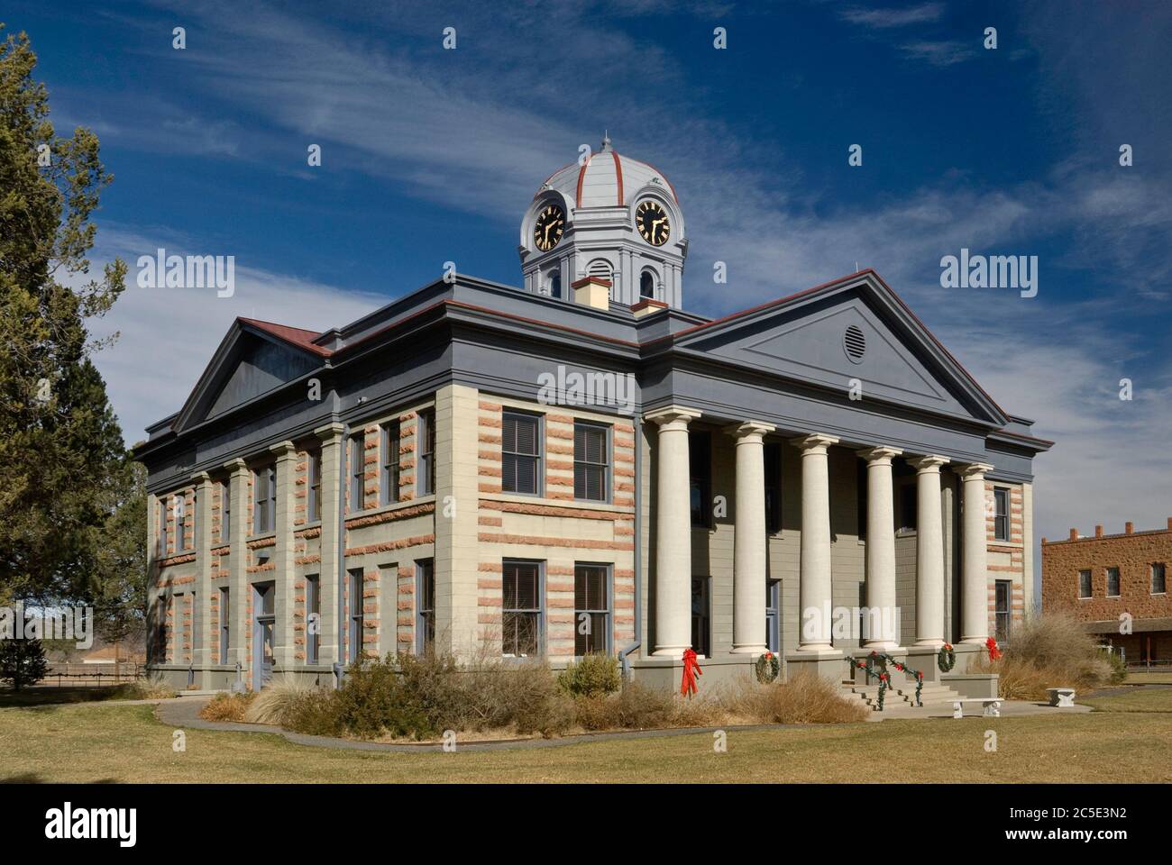 Jeff Davis County Courthouse, 1911, Classic Revival style, BeauxArts