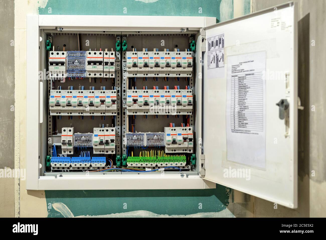 Electrical cubicle panel board hi-res stock photography and images - Alamy