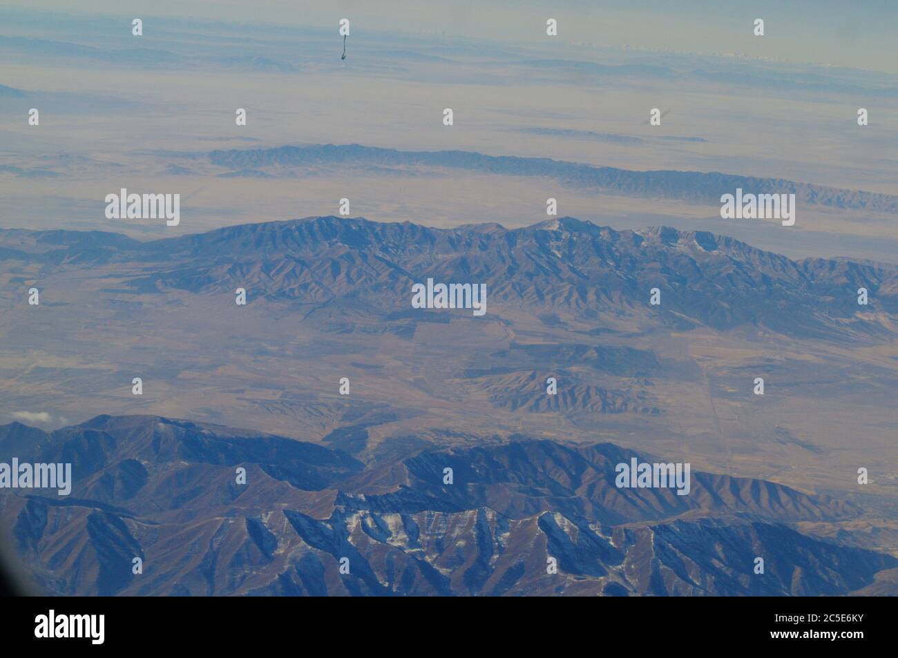 Landscape deserted mountain range hires stock