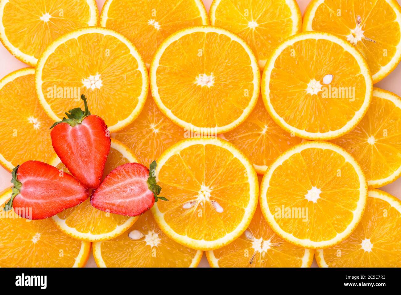 Slice fresh orange hi-res stock photography and images - Alamy