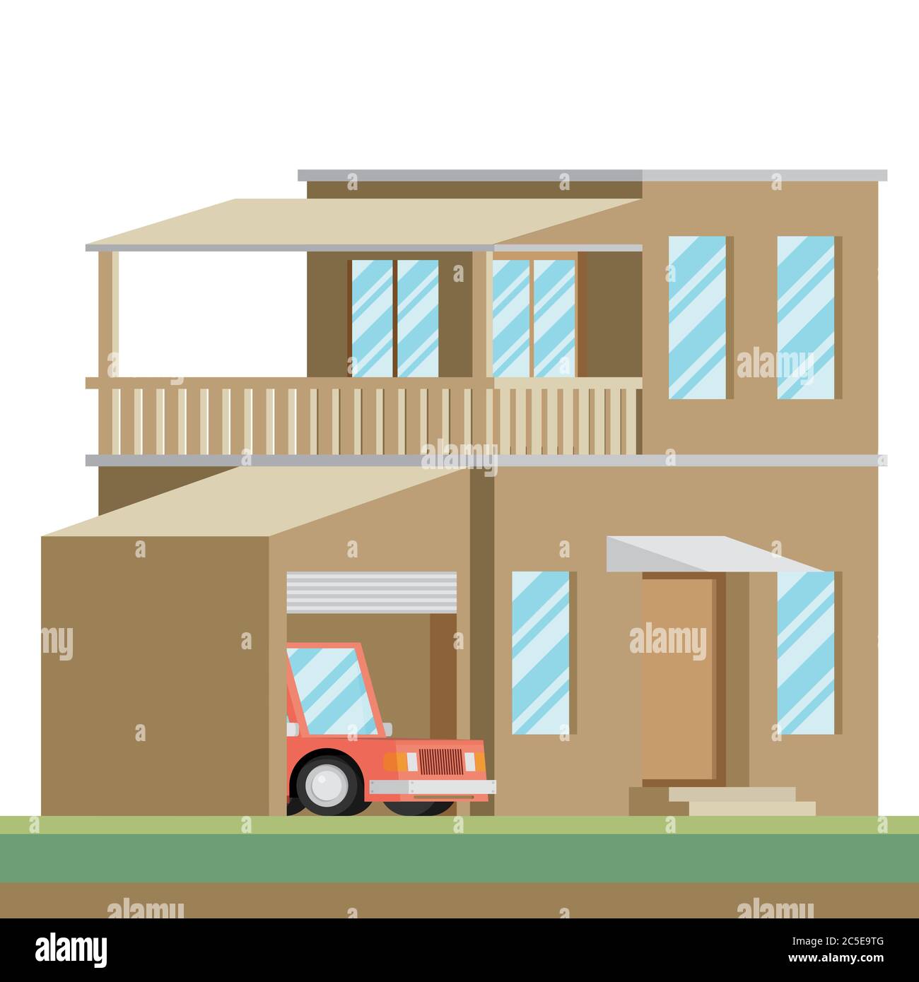 House. Flat style Stock Vector Image & Art - Alamy