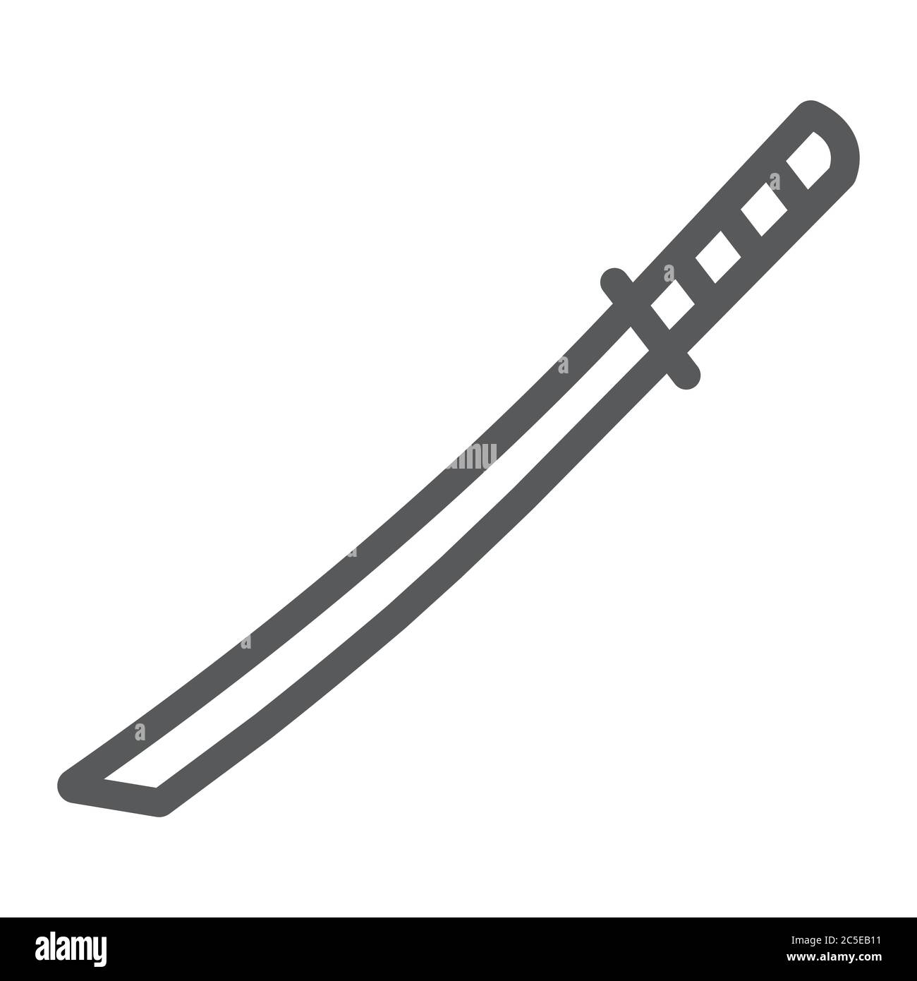Antique japanese samurai sword Stock Vector Images Alamy