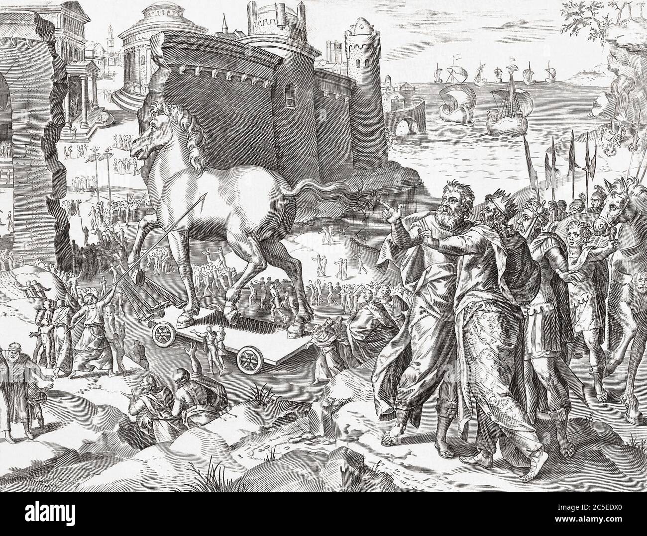 Trojan war art Cut Out Stock Images & Pictures - Alamy