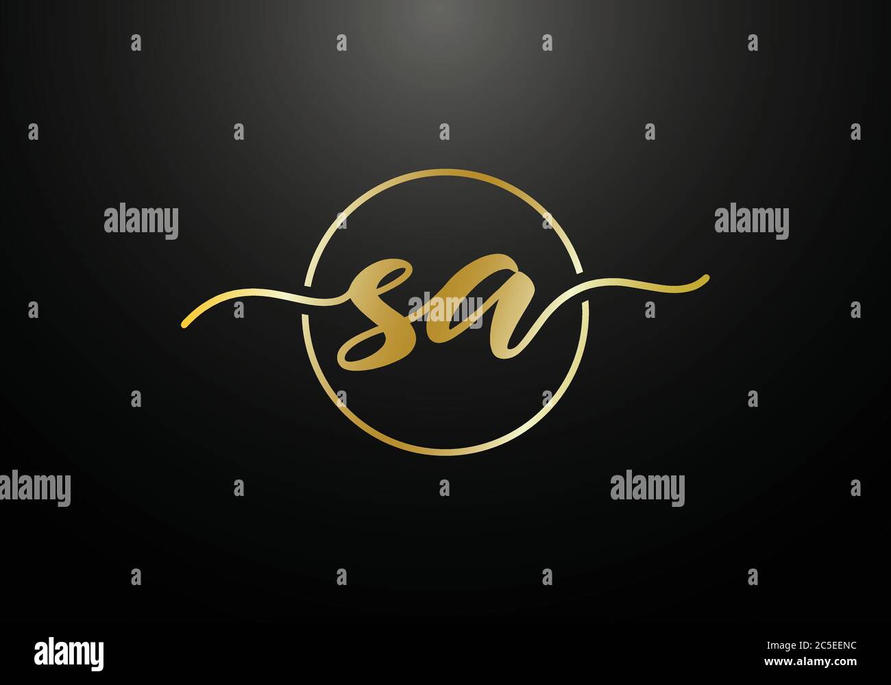 Initial Monogram Letter S A Logo Design Vector Template S A Letter Logo Design Stock Vector Image Art Alamy