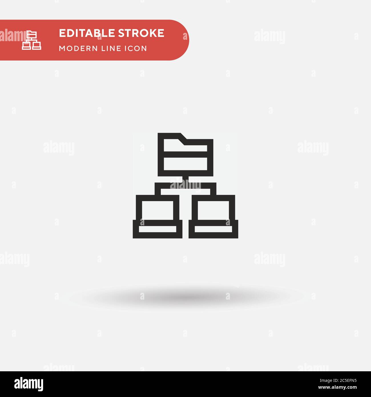 Data Storage Simple vector icon. Illustration symbol design template ...