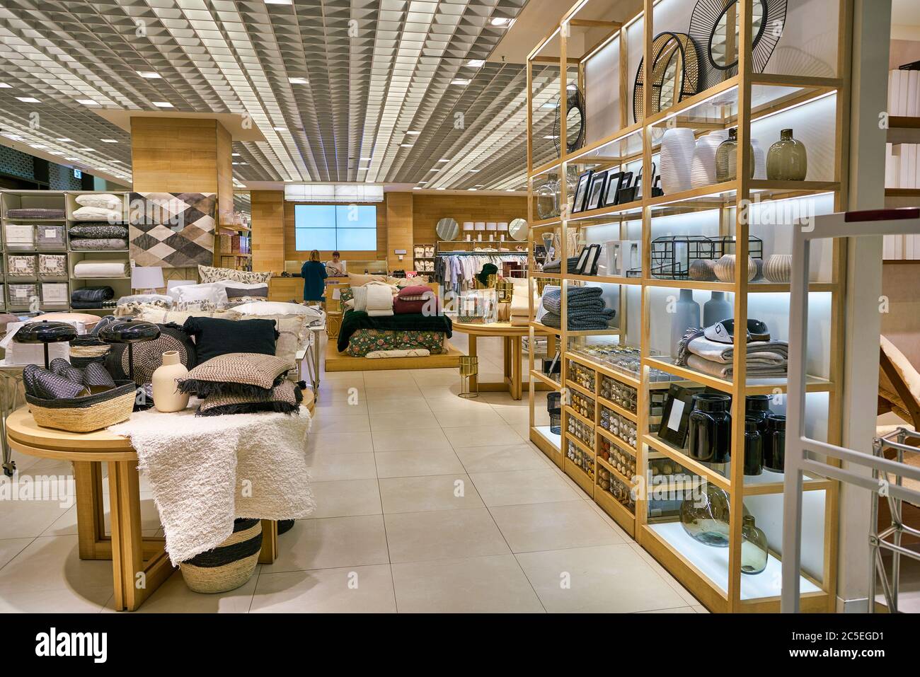 Furniture shop interior colour hi-res stock photography and images - Alamy