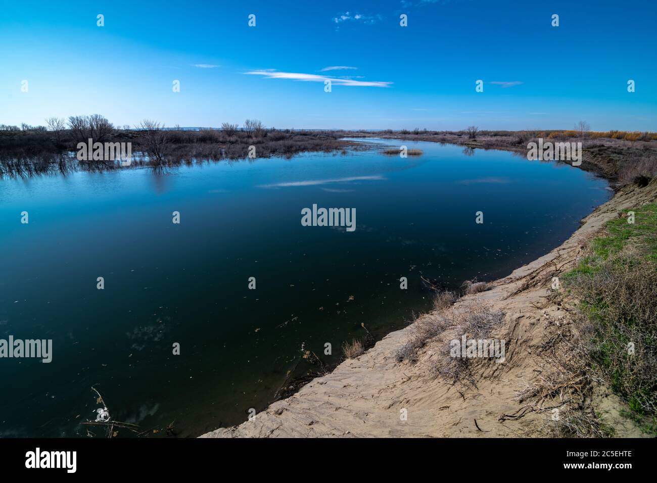 Sand Dunes Rd Area, Moses Lake, WA Stock Photo - Alamy