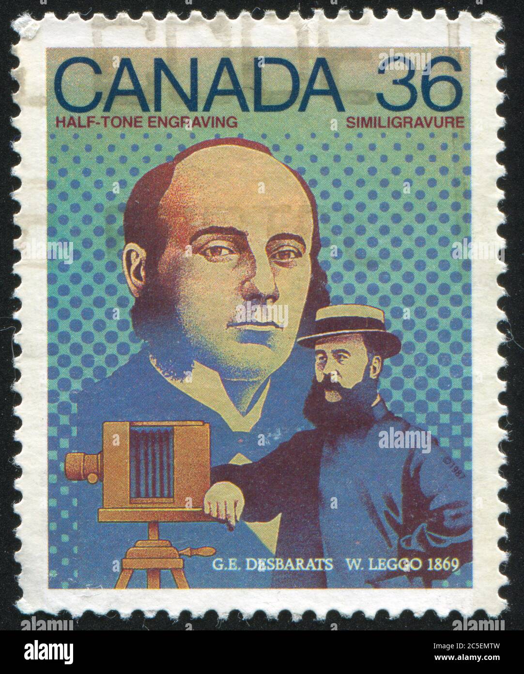 CANADA CIRCA 1987 stamp printed by Canada, shows Edouard
