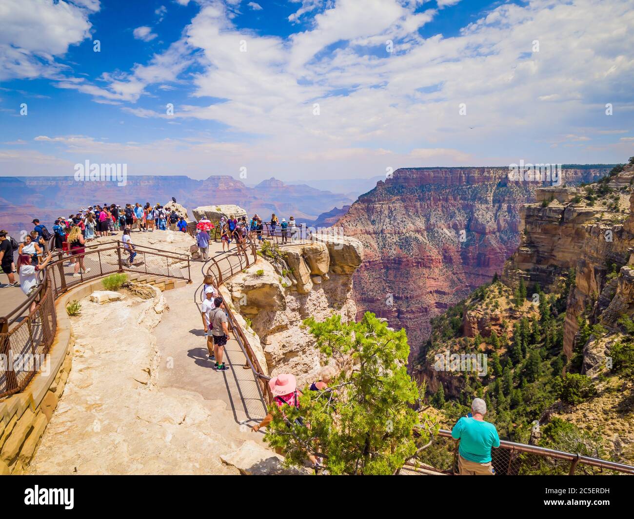 Grand Canyon National Park, Mather Point, Arizona USA Stock Photo Alamy