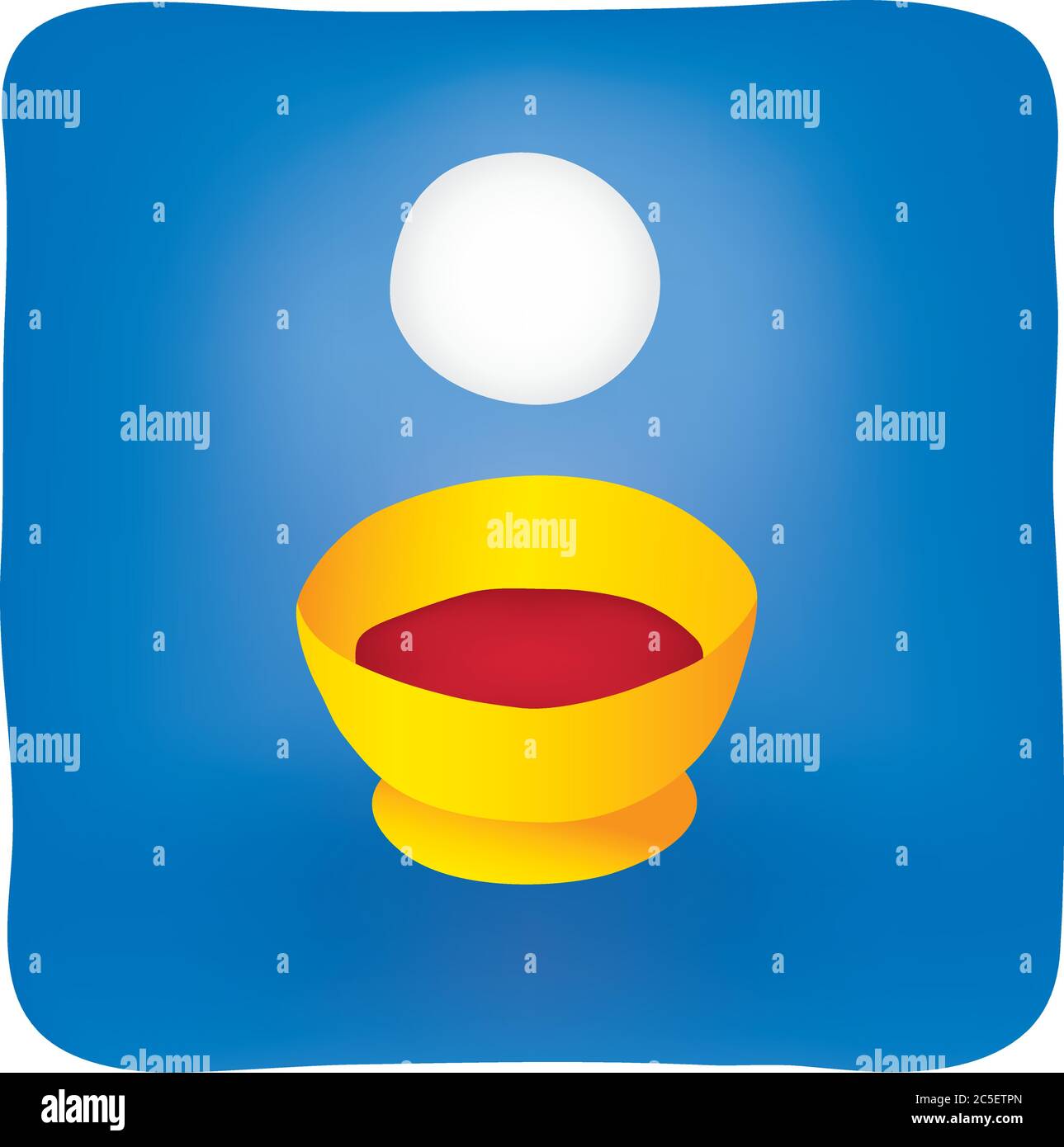 Host and chalice Stock Vector
