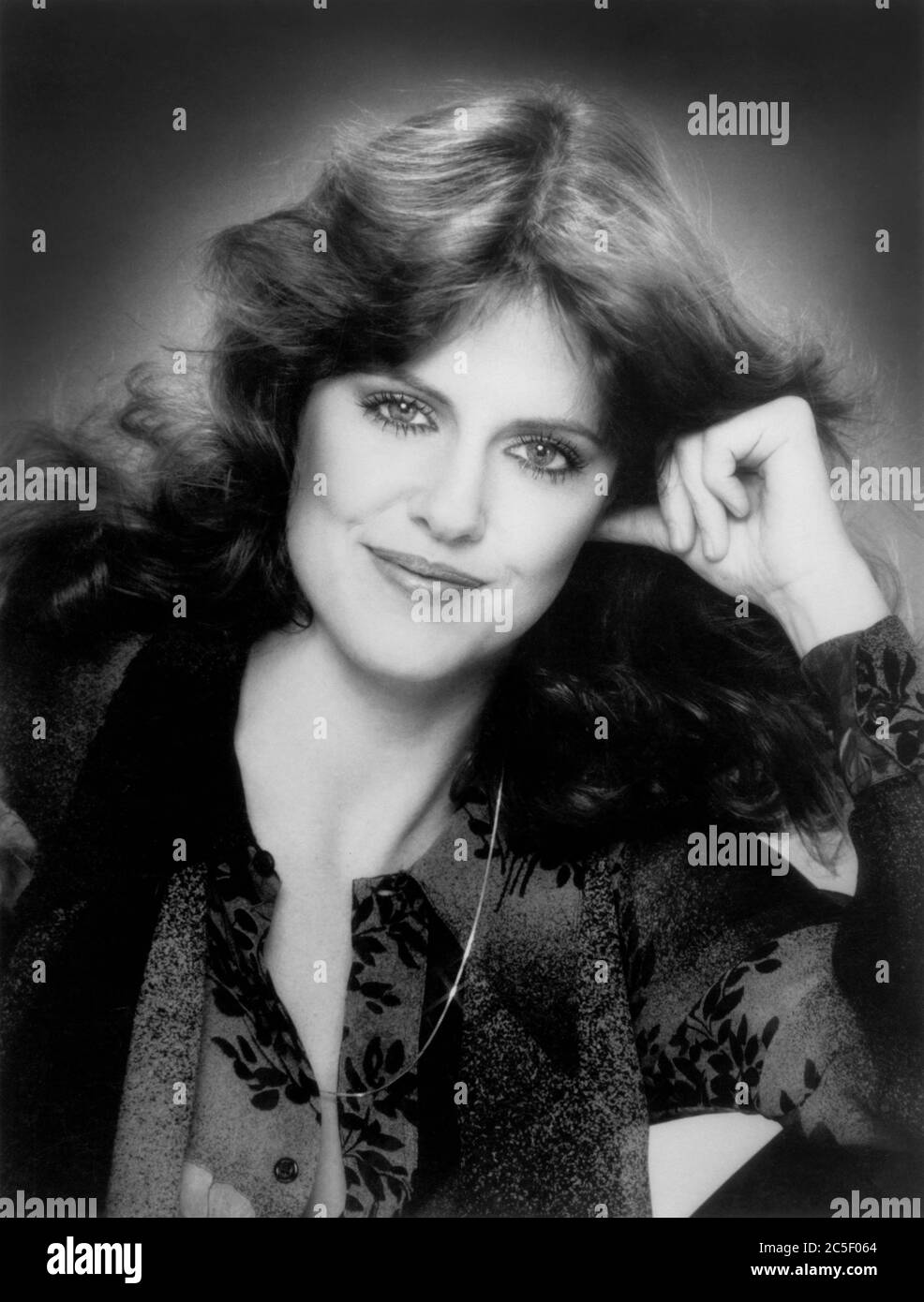 Actress Pam Dawber, Head and Shoulders Publicity Portrait for the Comedy TV Series 'Mork & Mindy', ABC-TV, 1980 Stock Photo