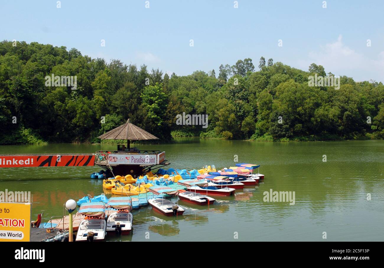 The Foy’s Lake in Chittagong city, Bangladesh. September 20, 2007. Stock Photo
