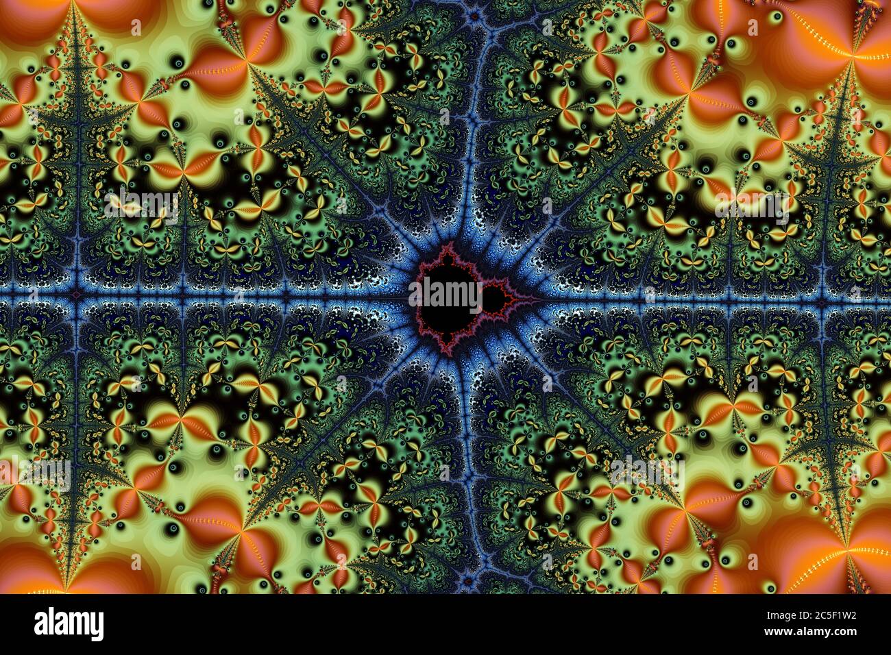 Flowery mandelbrot set fractal hi-res stock photography and images - Alamy