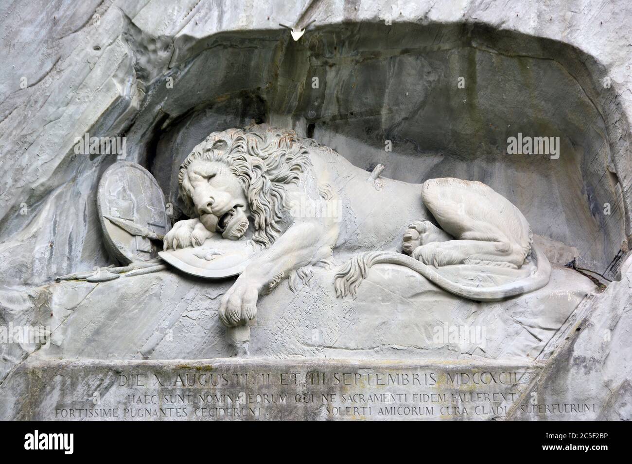 Lion Monument or the Lion of Lucerne, Löwendenkmal, Lucerne, Luzern