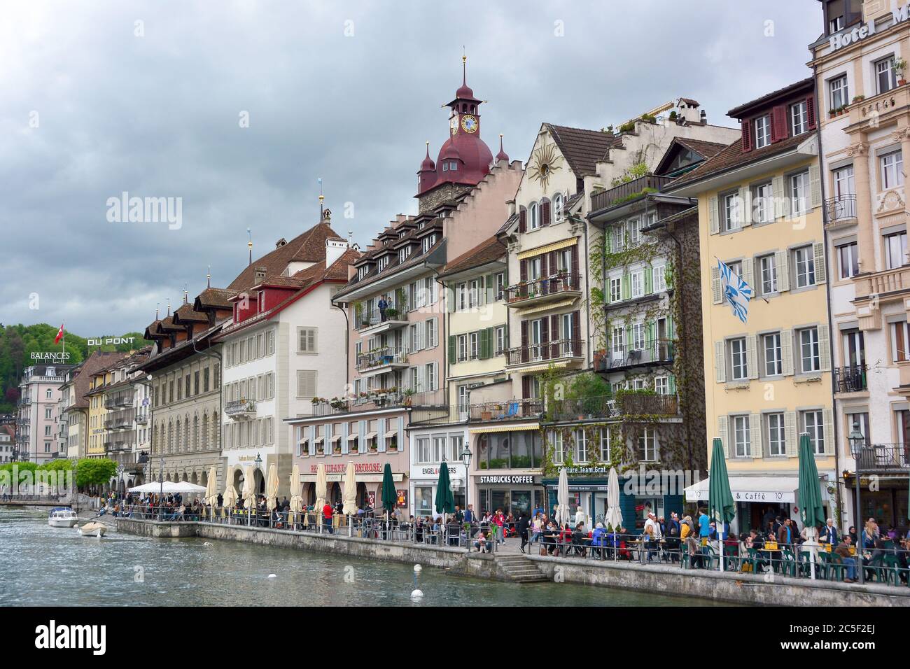 Old town, Lucerne, Luzern, Switzerland, Schweiz, Suisse, Svájc, Europe