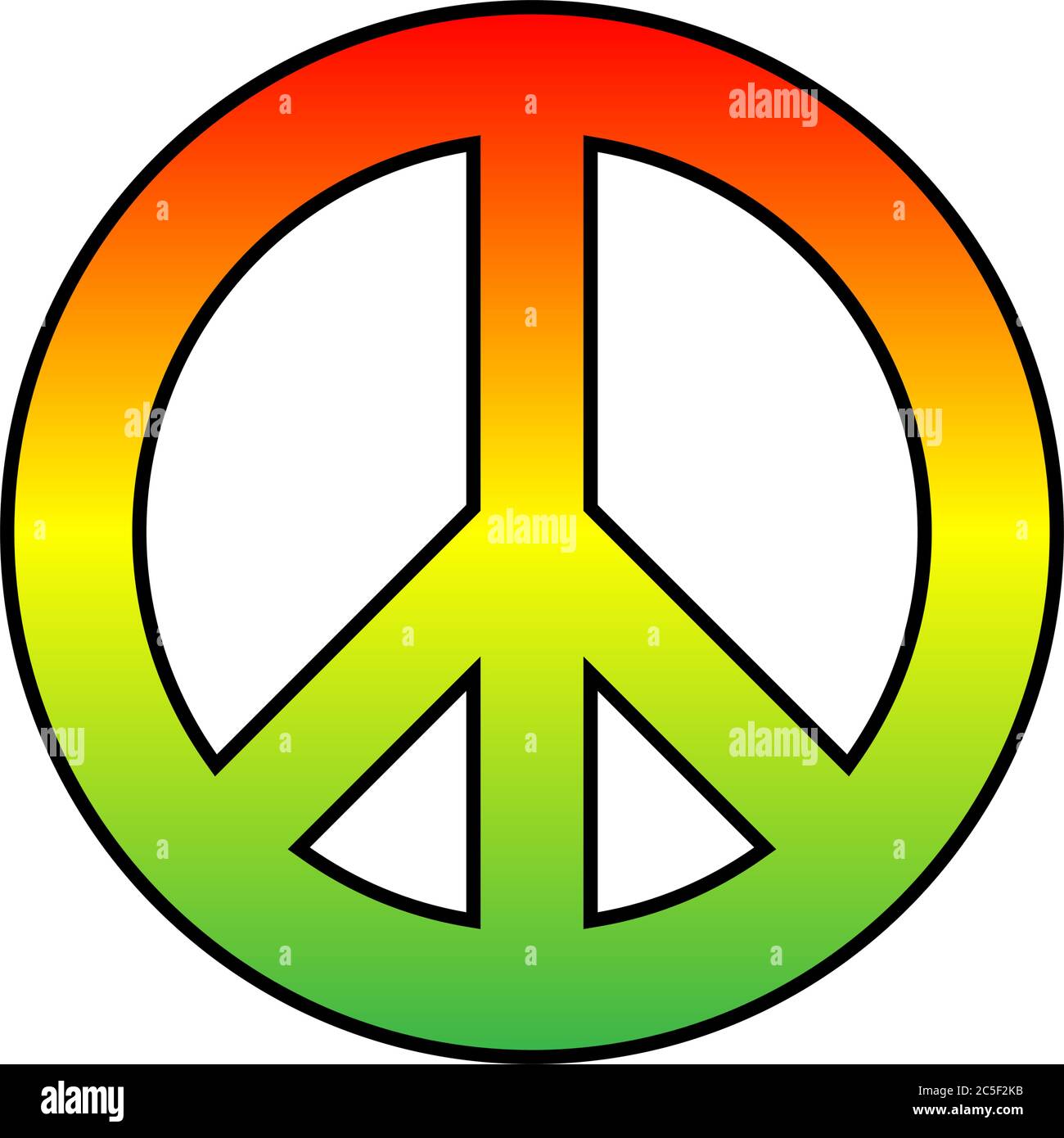 Peace sign, Peace Symbol, Hippie Symbol, green minimal background