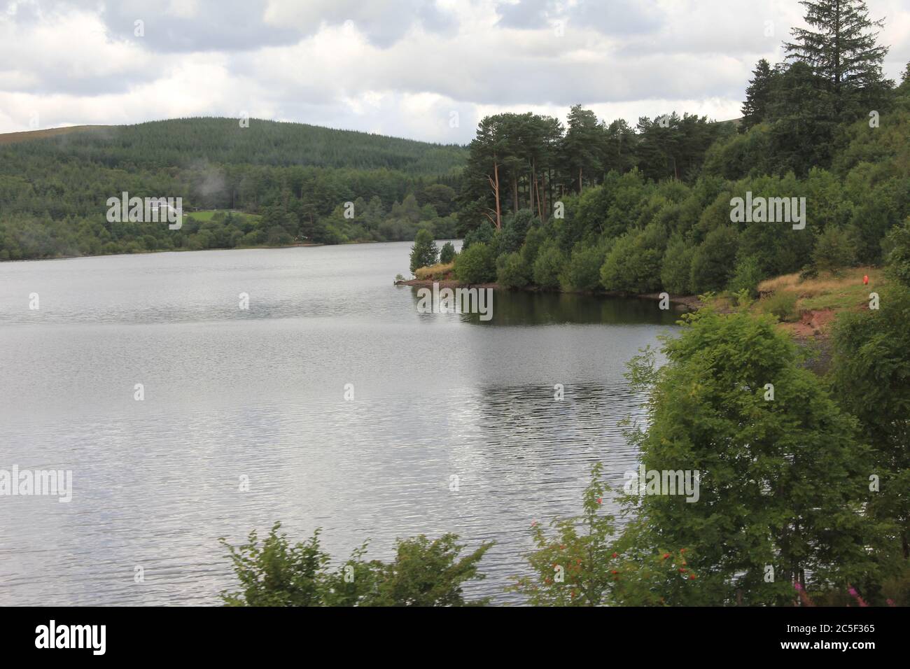 Brecon Mountain Railway in Glamorgan. Wales Stock Photo
