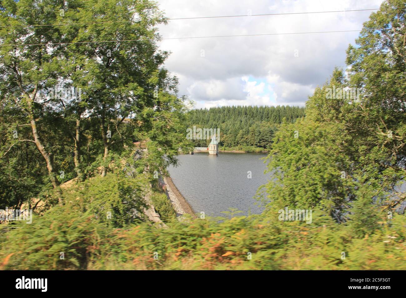 Brecon Mountain Railway in Glamorgan. Wales Stock Photo