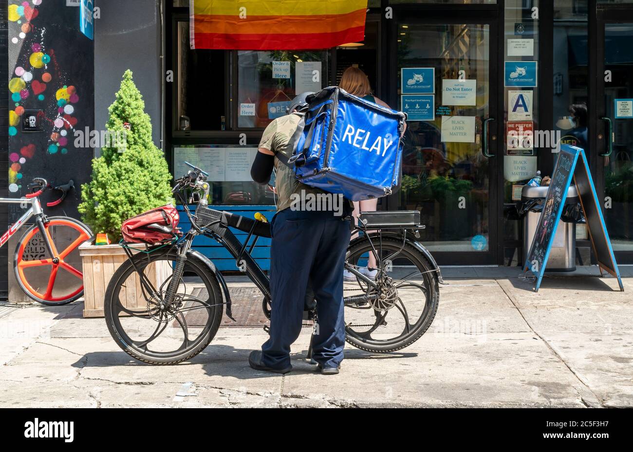 relay bike delivery