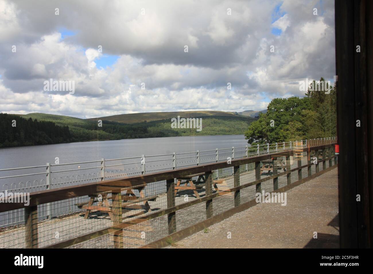 Brecon Mountain Railway in Glamorgan. Wales Stock Photo