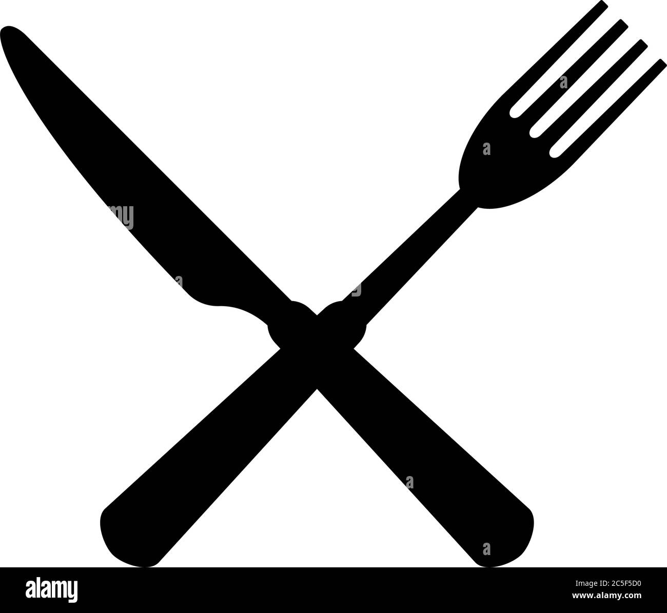 Dinner Knife Silhouette