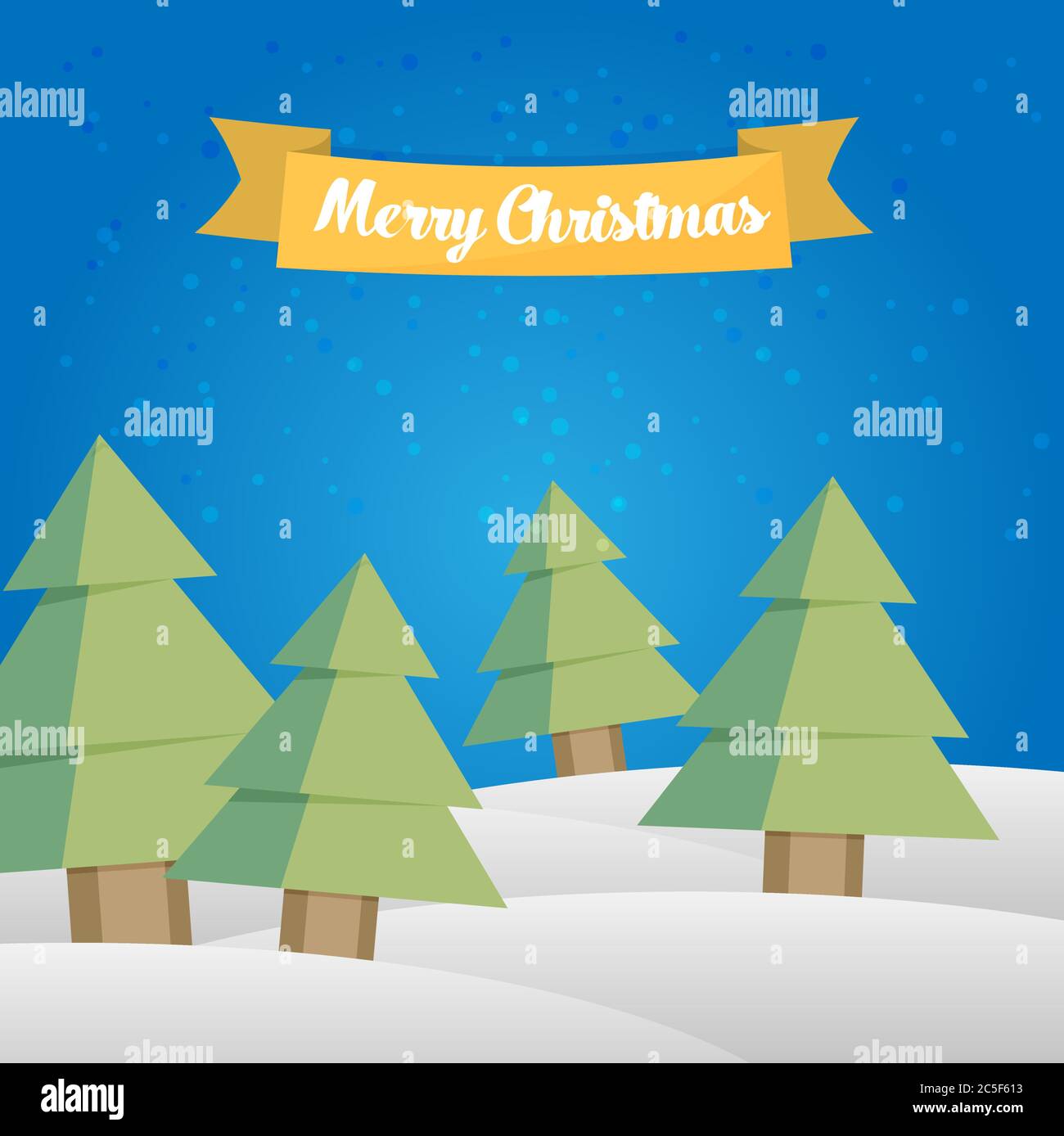 Christmas greeting card. Vector illustration Stock Vector Image & Art ...