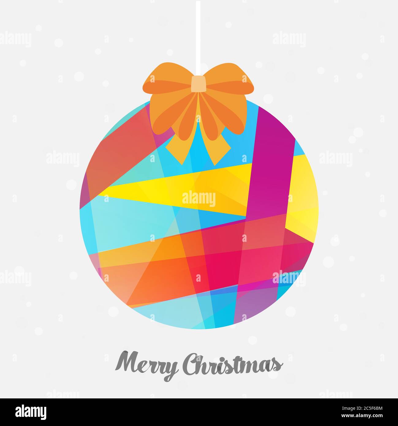 Christmas greeting card. Vector illustration Stock Vector Image & Art ...