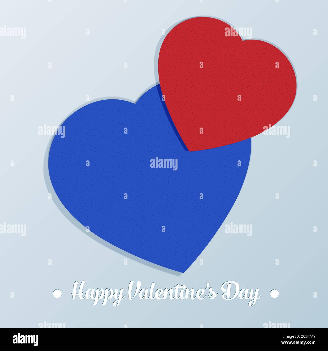 Valentines day card with heart. Vector illustration Stock Vector Image ...