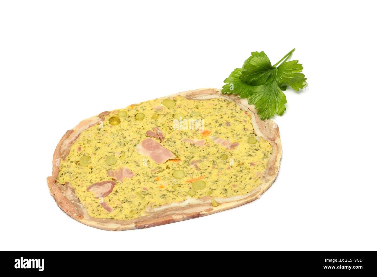 Cima genovese meat with stuffing Stock Photo Alamy