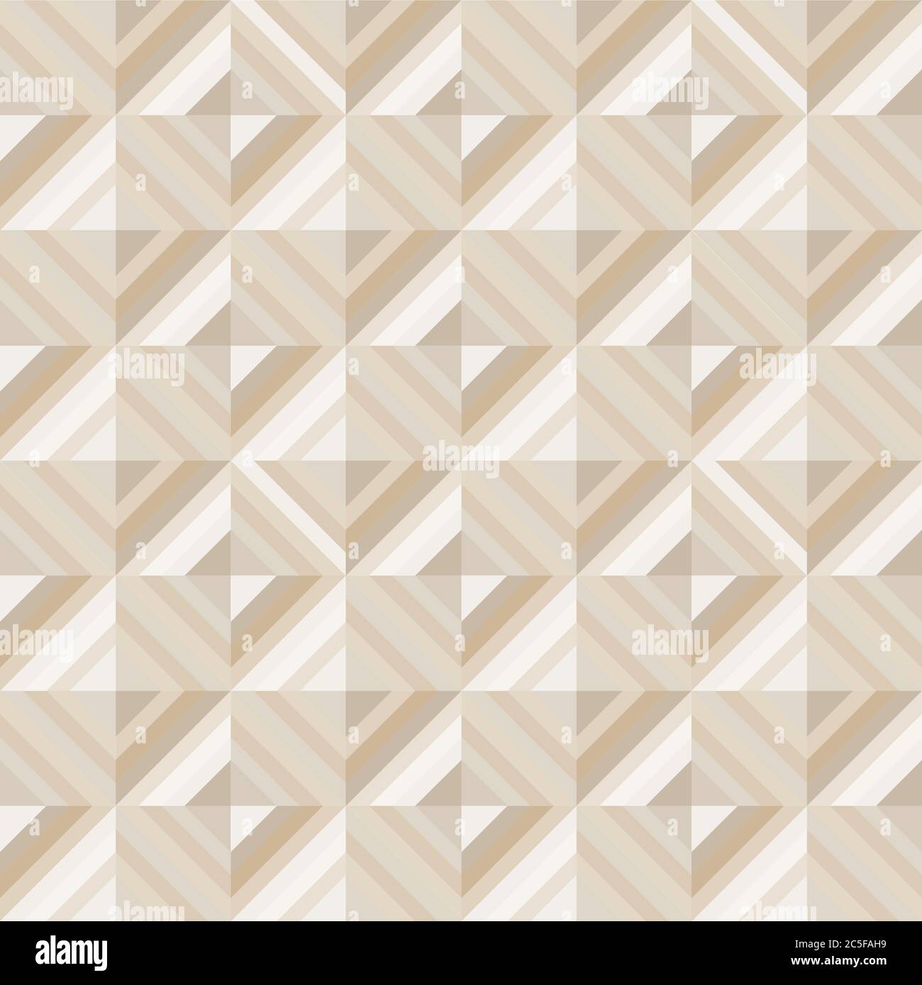 Geometrical pattern in dark gray&golden colors, seamless vector background. Stock Vector