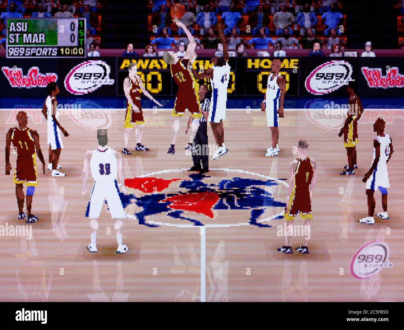 Ncaa Final Four 2001 Sony Playstation 1 Ps1 Psx Editorial Use Only Stock Photo Alamy
