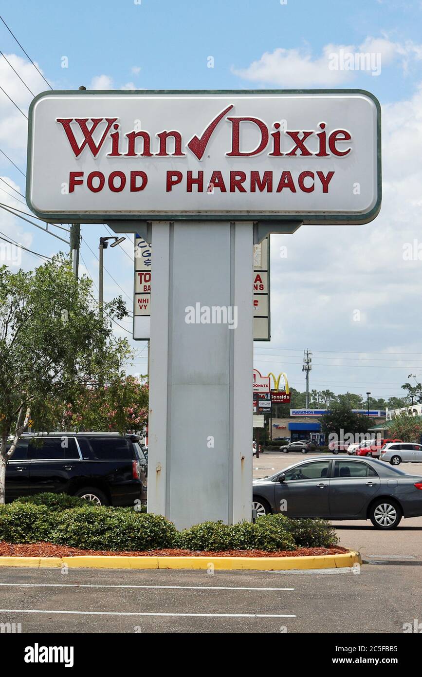 Jacksonville, FL July 2 Winn Dixie with its roots in the South, still Jacksonville, FL July 2 Winn Dixie with its roots in the South, still