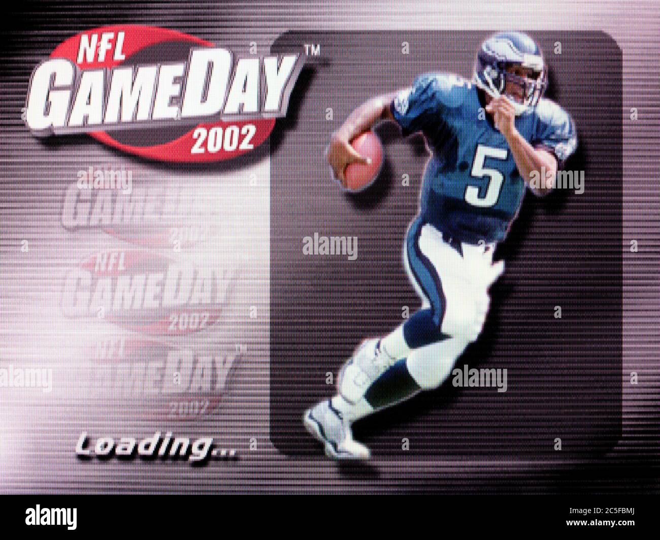 NFL Game Day 2002 - Sony Playstation 1 PS1 PSX - Editorial use only ...