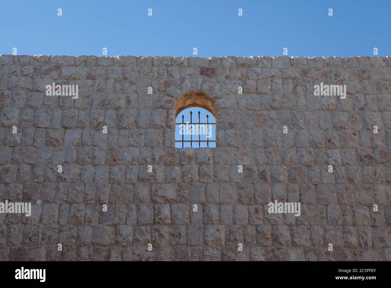 Sheikh Faisal bin Qassim Al Thani Museum at Al Samriya, Qatar. A private museum, open to the public, with a personal collection of artefacts including Stock Photo