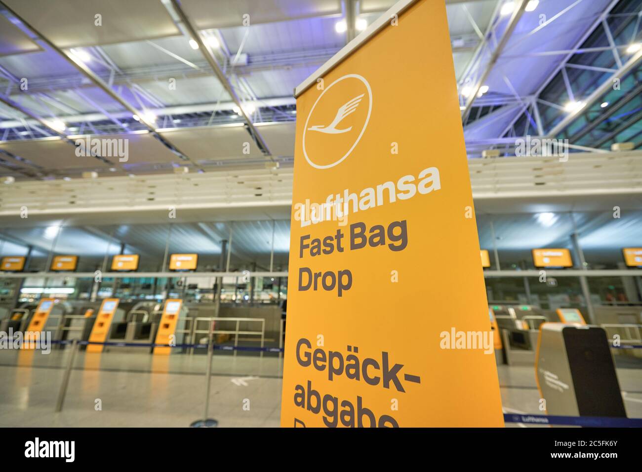 Lufthansa launches self-service bag drop at Munich Airport