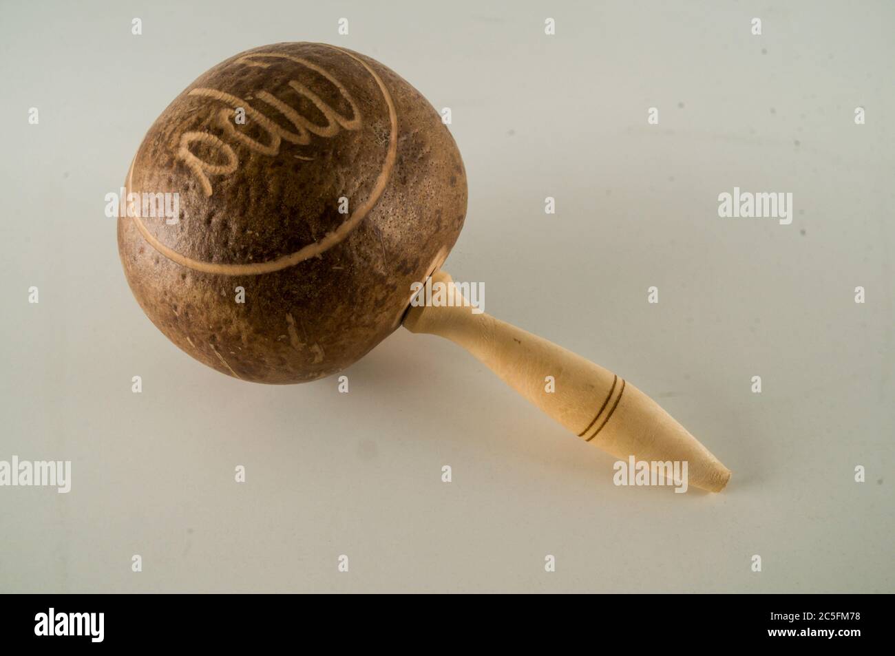 cuban music instrument maracas on a isolated background Stock Photo Alamy