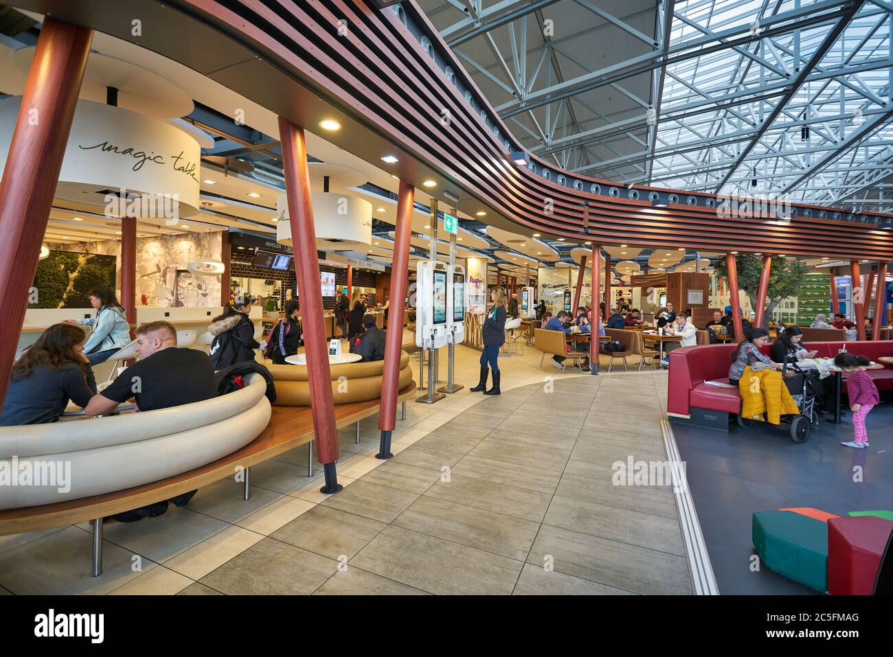 FRANKFURT AM MAIN, GERMANY CIRCA JANUARY, 2020 McDonald