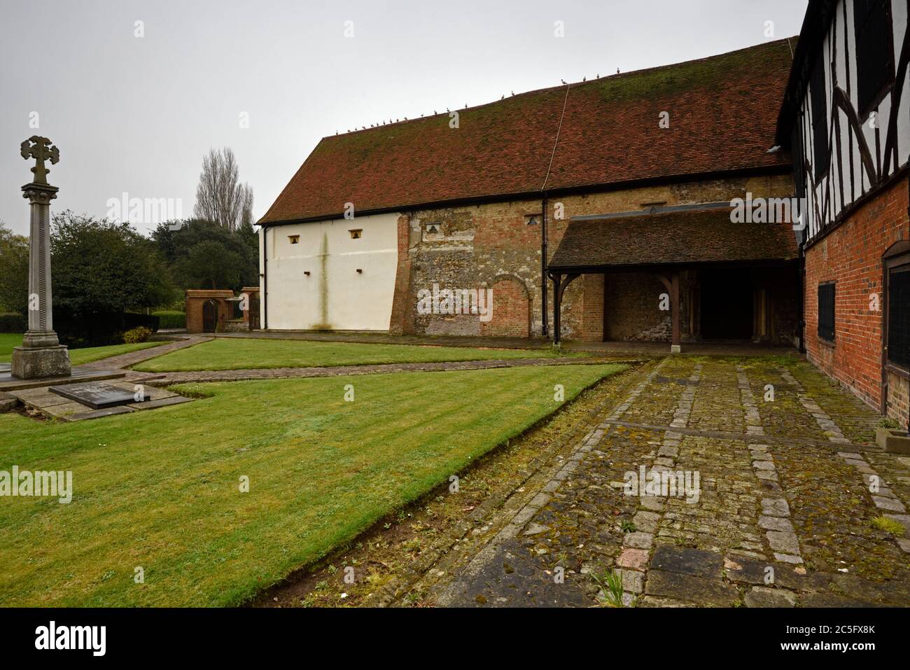 Prittlewell Priory at Prittlewell in Priory Park, Southend, Essex. Stock Photo