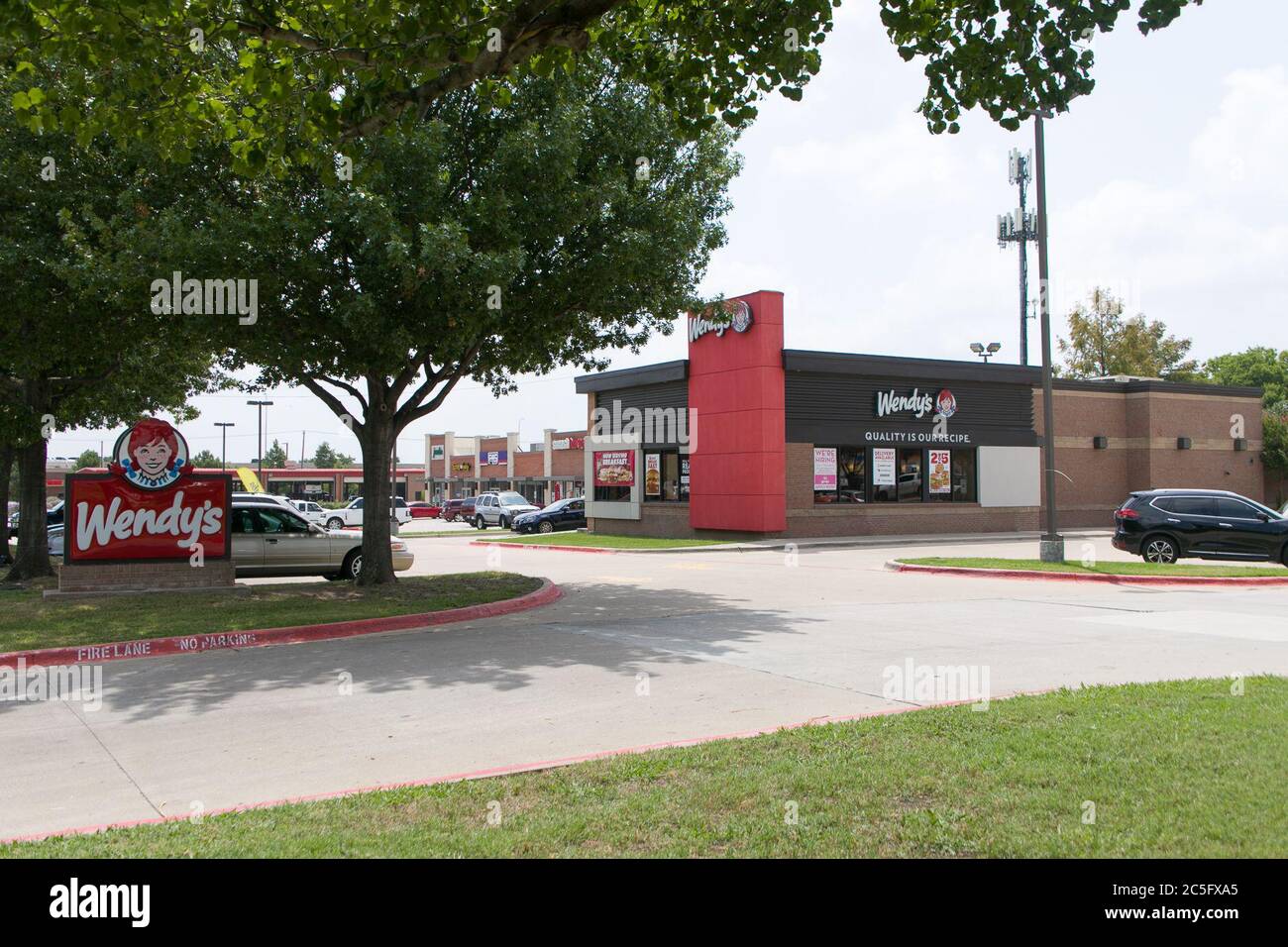 Plano, USA. 2nd July, 2020. A Wendy's restaurant is seen in Plano, Texas, the United States, on July 2, 2020. NPC International, the biggest U.S. franchisee of Pizza Hut, filed for bankruptcy on July 1. The company operates more than 1200 Pizza Huts and nearly 400 Wendy's restaurants. Credit: Dan Tian/Xinhua/Alamy Live News Stock Photo
