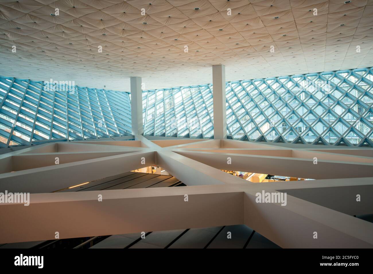 Seattle Central Library Stock Photo