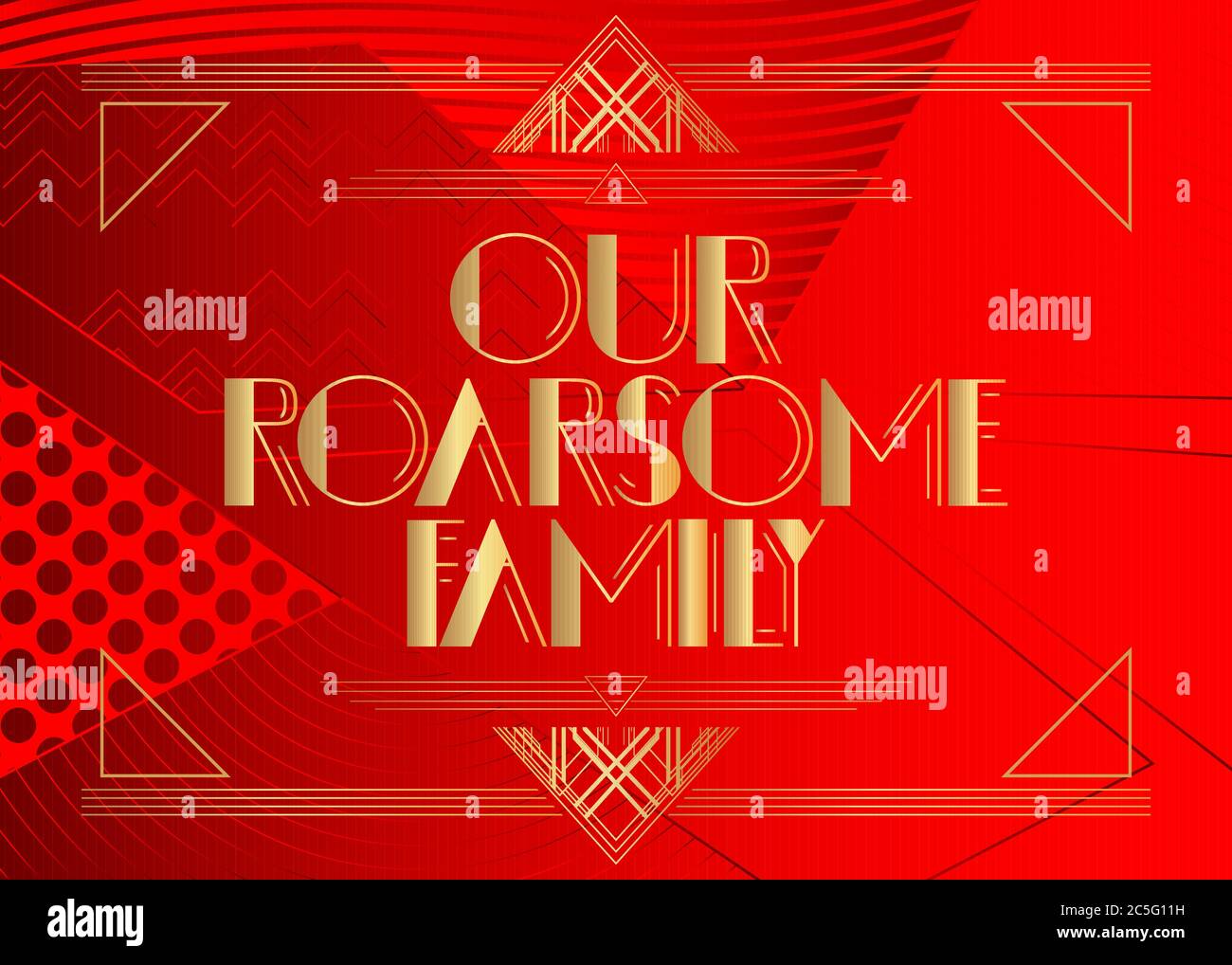 Roarsome font banner on white background Vector Image